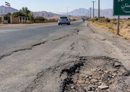 جاده مهمانشهر سمنان؛ مسیر ناهموار در انتظار رسیدگی